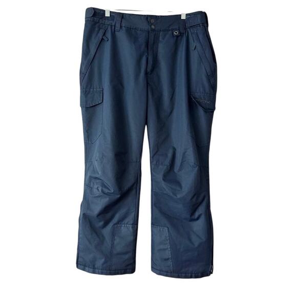 Arctix Men’s Waterproof Insulated Snow Ski Pants Navy Size Large Short - Picture 1 of 16
